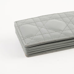 Christian Dior 5 Gusset Card Holder Blue