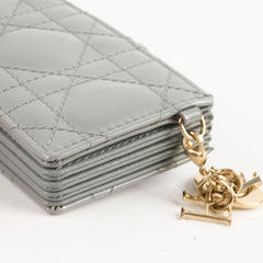 Christian Dior 5 Gusset Card Holder Blue