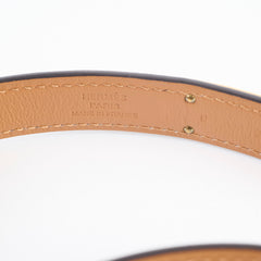Kelly 18 Belt Black, Rose Gold HW