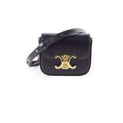 Celine Mini Claude Triomphe Black
