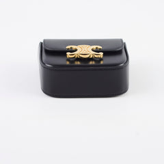 Celine Mini Claude Triomphe Black