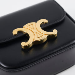 Celine Mini Claude Triomphe Black