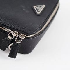Prada Brisque Saffiano Crossbody Black