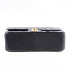 Chanel Double Flap Jumbo Black Caviar GHW