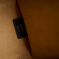 Fendi Sunshine Medium Rafia Beige / White