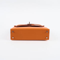 Hermes Kelly Epsom 93 Orange - Stamp K