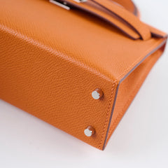 Hermes Kelly Epsom 93 Orange - Stamp K
