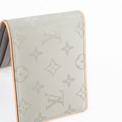 Louis Vuitton Titanium Multiple Wallet Monogram Grey
