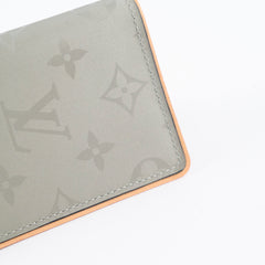 Louis Vuitton Logo Story Multiple Wallet Monogram Grey