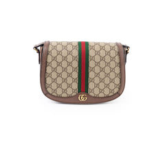 Gucci Ophidia GG Supreme Flap Crossbody