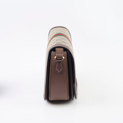 Gucci Ophidia GG Supreme Flap Crossbody