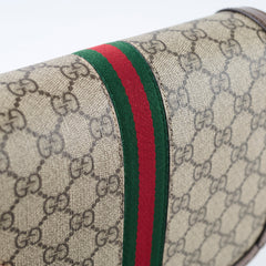 Gucci Ophidia GG Supreme Flap Crossbody