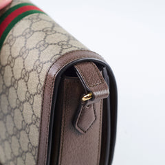Gucci Ophidia GG Supreme Flap Crossbody