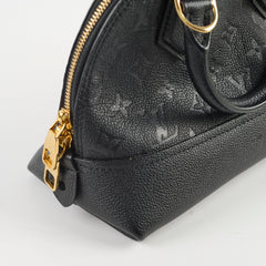 Louis Vuitton Alma Neo BB Monogram Empreinte Black