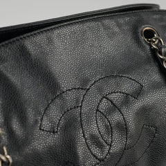 Chanel CC Bowler Caviar Black (13 series)