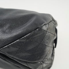 Chanel CC Bowler Caviar Black (13 series)