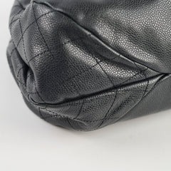 Chanel CC Bowler Caviar Black (13 series)