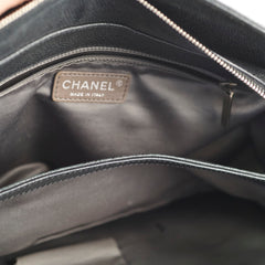 Chanel CC Bowler Caviar Black (13 series)