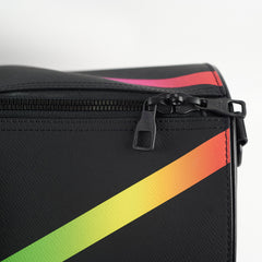 Louis Vuitton Taiga Rainbow Keepall Bandouliere 50 Leather Black