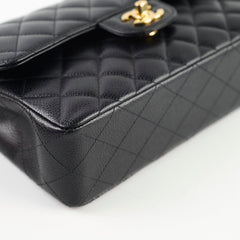 Chanel Caviar Small Classic Double Flap Black