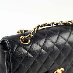 Chanel Caviar Small Classic Double Flap Black