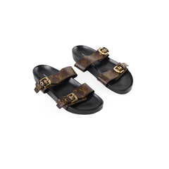 Louis Vuitton Bom Dia Comfort Mules Monogram Size 40