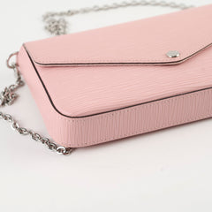 Louis Vuitton Felicie Pochette Pink Epi