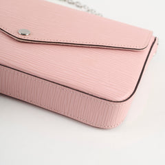 Louis Vuitton Felicie Pochette Pink Epi