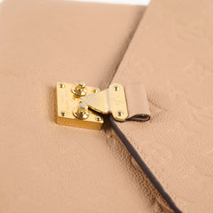 Louis Vuitton Pochette Metis Empreinte Beige