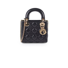 Christian Dior Lady Dior Mini Black