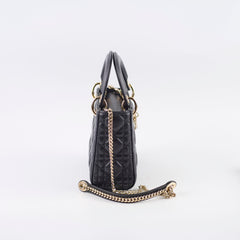 Christian Dior Lady Dior Mini Black