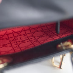 Christian Dior Lady Dior Mini Black