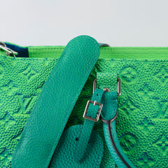 Louis Vuitton Virgil Illusion Keepall Tote Taurillon Leather