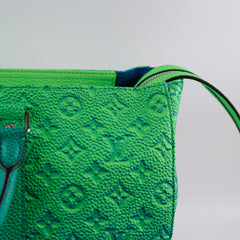 Louis Vuitton Virgil Illusion Keepall Tote Taurillon Leather