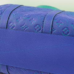 Louis Vuitton Virgil Illusion Keepall Tote Taurillon Leather