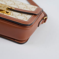 Celine Teen Triomphe Bag Small Cream Brown