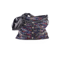 Chanel Tweed Large Girl Shoulder Bag