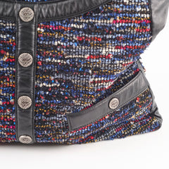 Chanel Tweed Large Girl Shoulder Bag