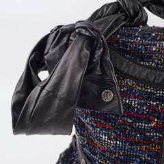 Chanel Tweed Large Girl Shoulder Bag