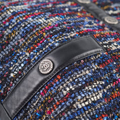 Chanel Tweed Large Girl Shoulder Bag