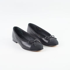 Chanel Ballet Flats Black Size 35.5C