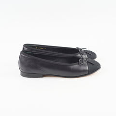 Chanel Ballet Flats Black Size 35.5C