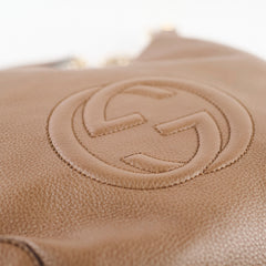 Gucci Soho Chain Shoulder Bag Brown