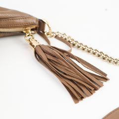 Gucci Soho Chain Shoulder Bag Brown