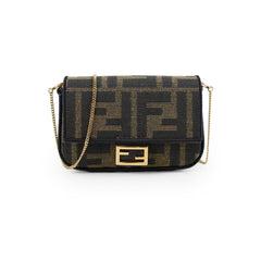 Fendi Nano Baguette Canvas Charm