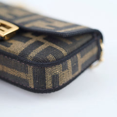 Fendi Nano Baguette Canvas Charm