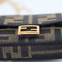 Fendi Nano Baguette Canvas Charm