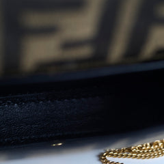 Fendi Nano Baguette Canvas Charm