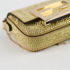 Fendi Nano Baguette Gold