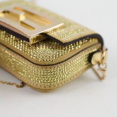 Fendi Nano Baguette Gold